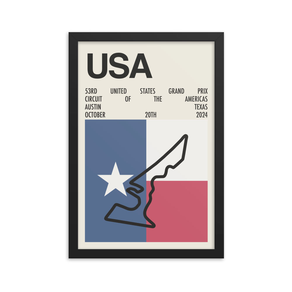 2024 United States Grand Prix Print