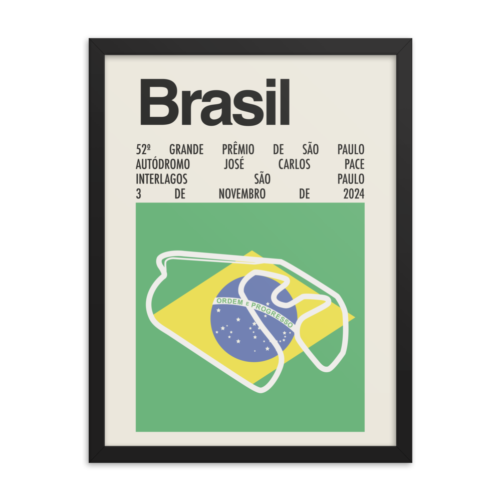 2024 Brazilian Grand Prix Print