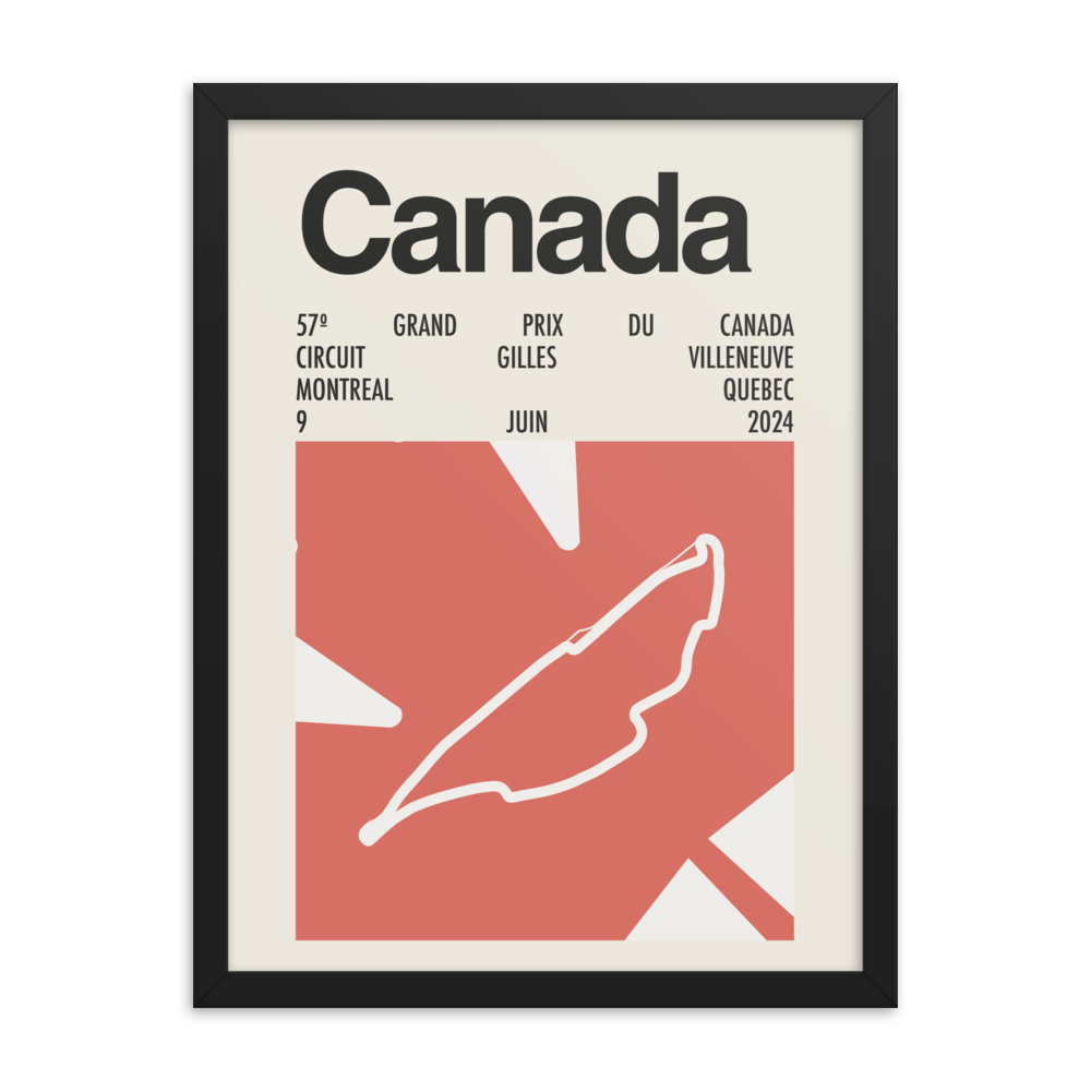 2024 Canadian Grand Prix Print