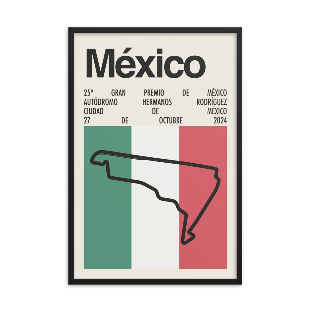 2024 Mexico City Grand Prix Print