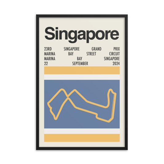 2024 Singapore Grand Prix Print