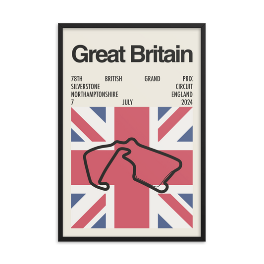 2024 British Grand Prix Print