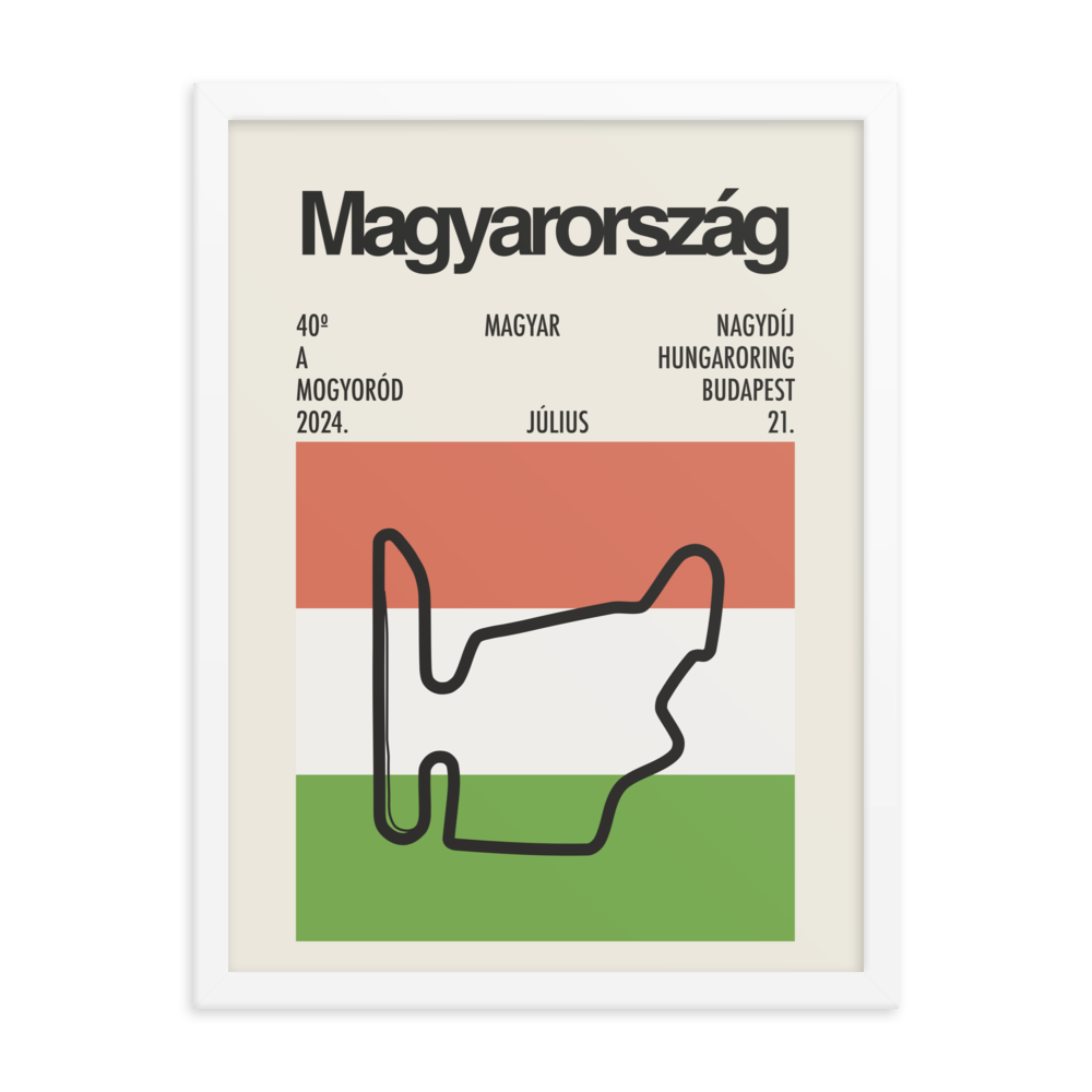 2024 Hungarian Grand Prix Print