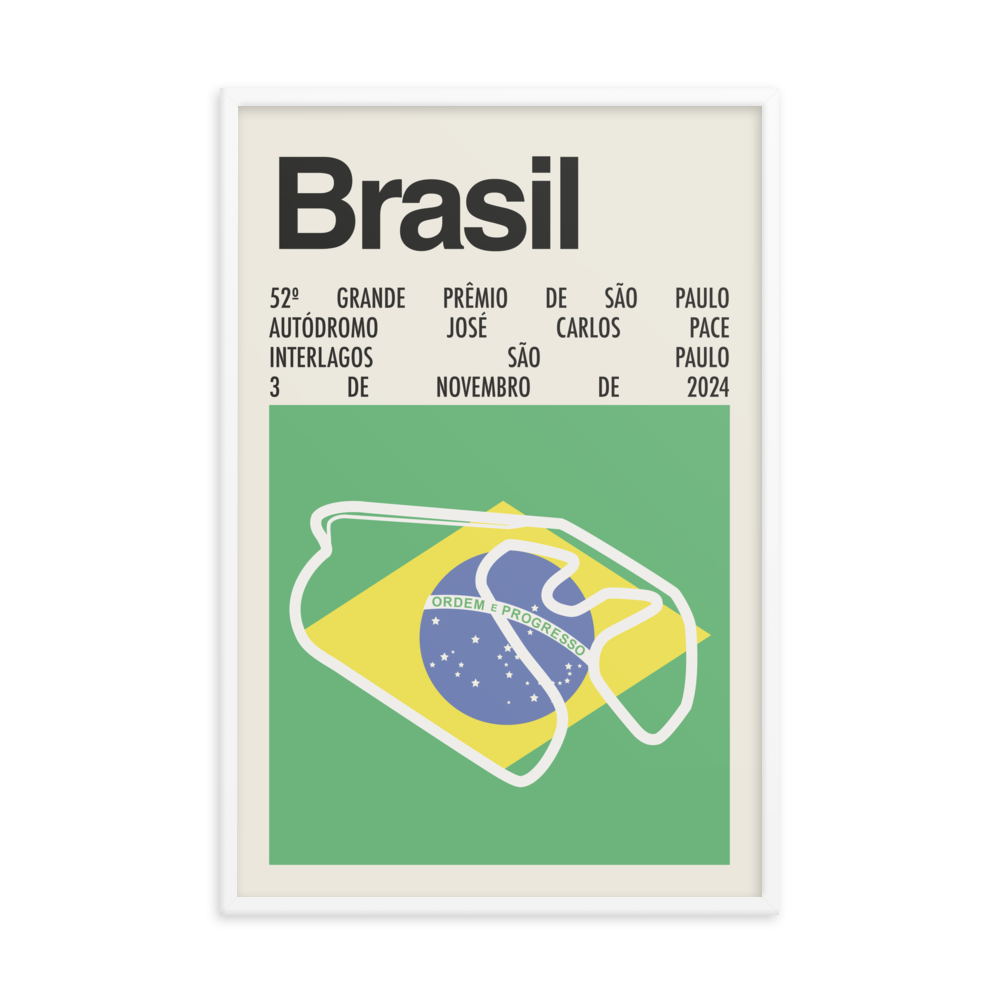 2024 Brazilian Grand Prix Print