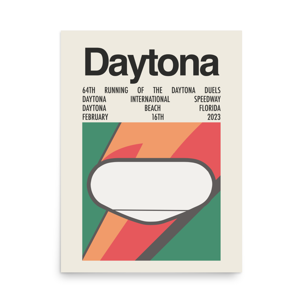 2023 Daytona Twin 150s Print