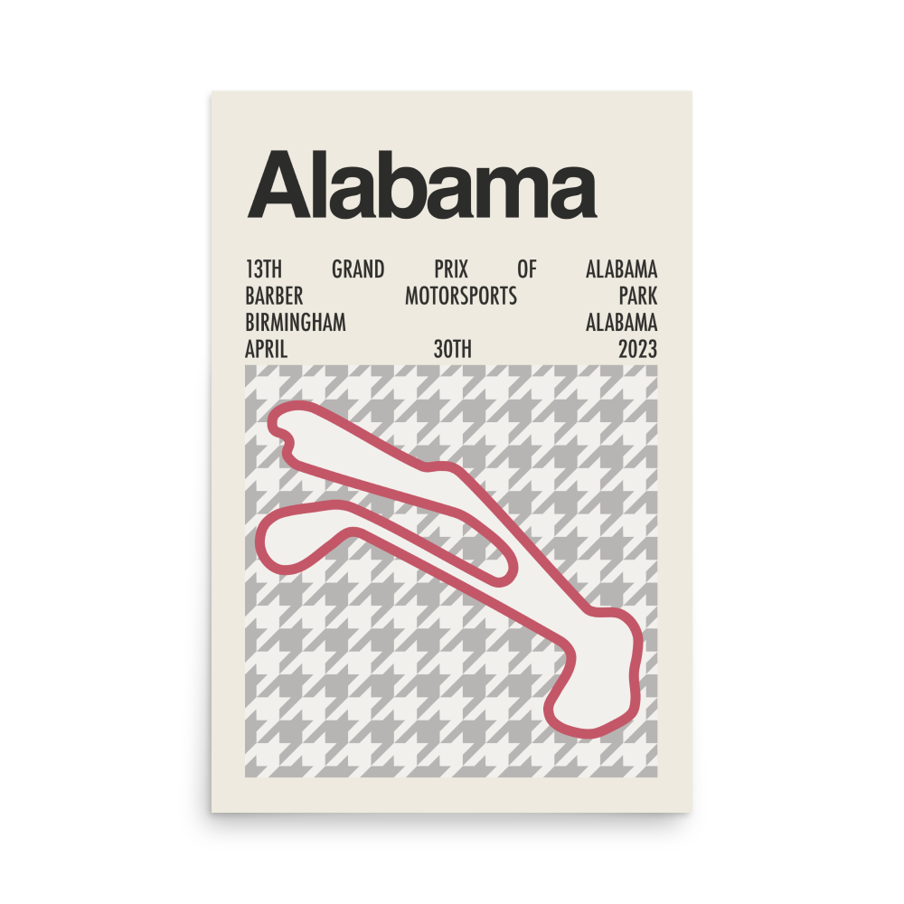 2023 Grand Prix of Alabama Print