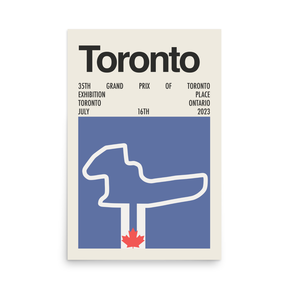 2023 Grand Prix of Toronto Print