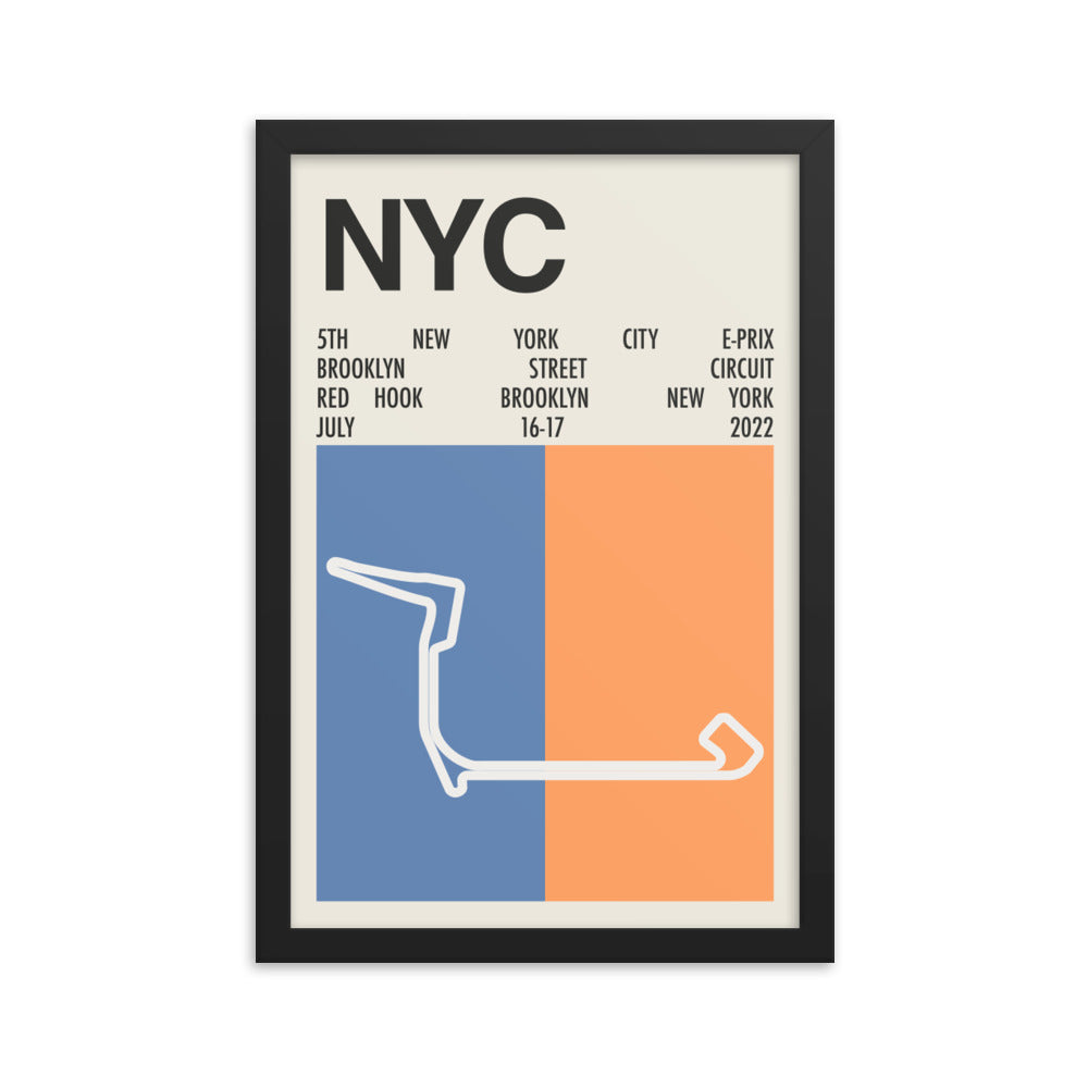 2022 New York City E-Prix Print