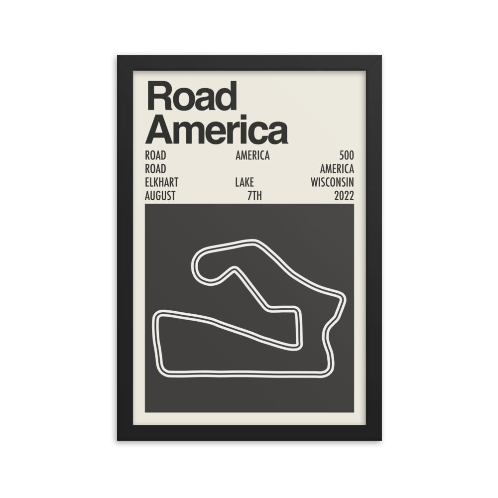 2022 Road America 500 Print