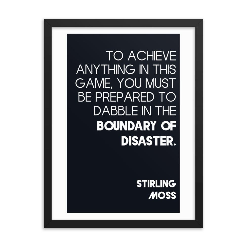 Boundary of Disaster Print