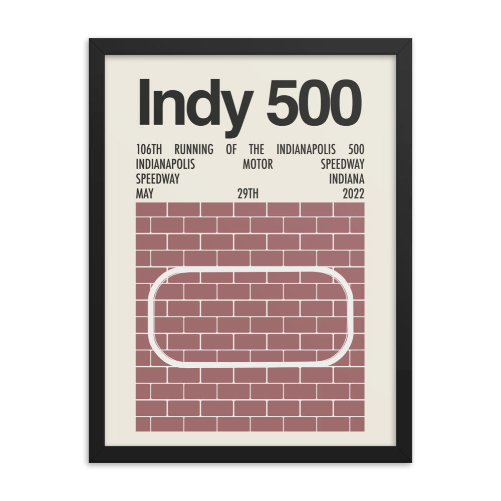 2022 Indy 500 Print