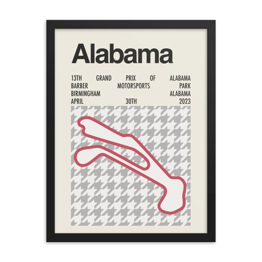 2023 Grand Prix of Alabama Print