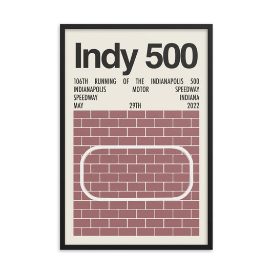 2022 Indy 500 Print