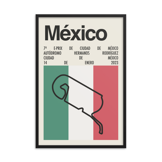 2023 Mexico City E-Prix Print