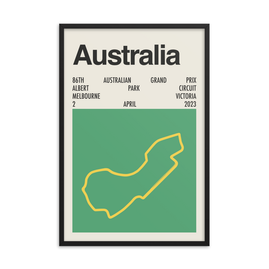 2023 Australian Grand Prix Print