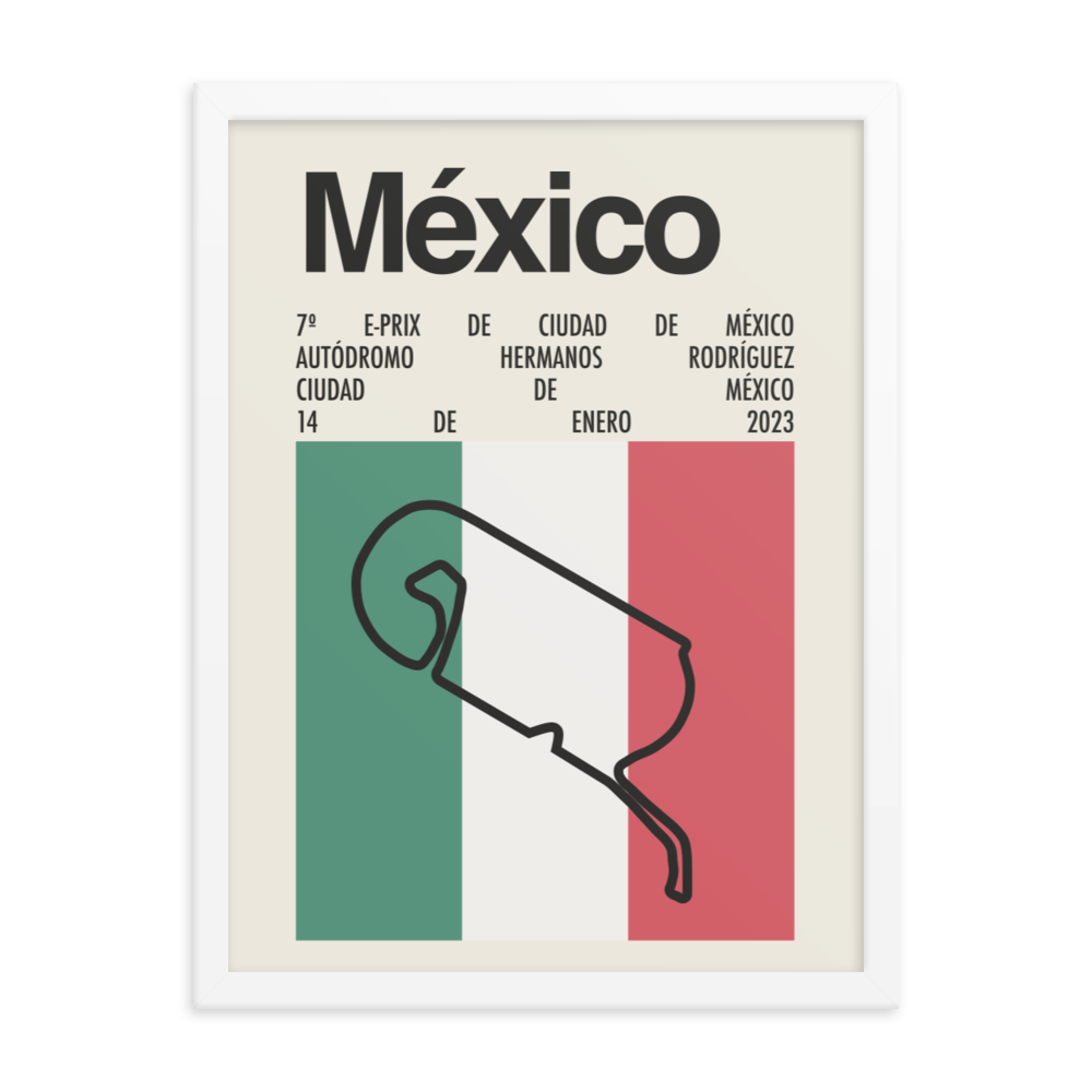 2023 Mexico City E-Prix Print