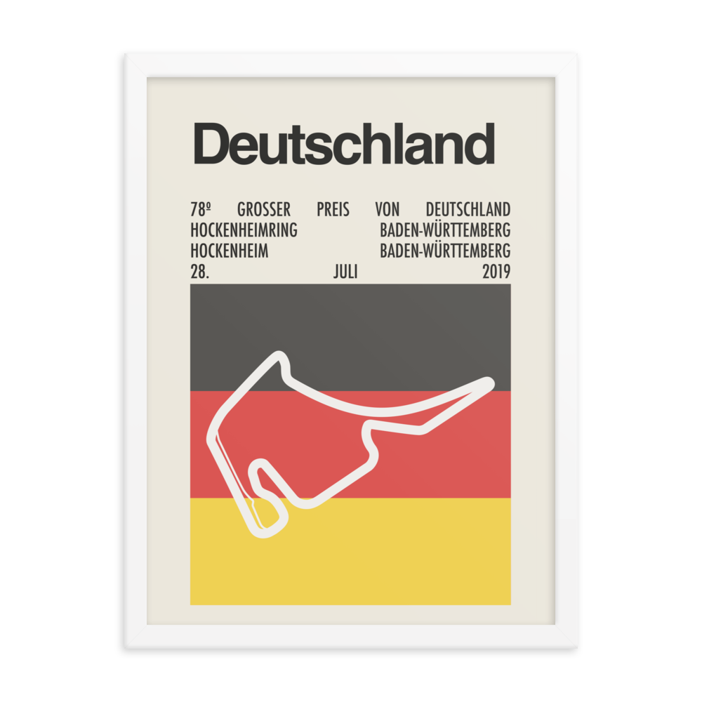 2019 German Grand Prix Print