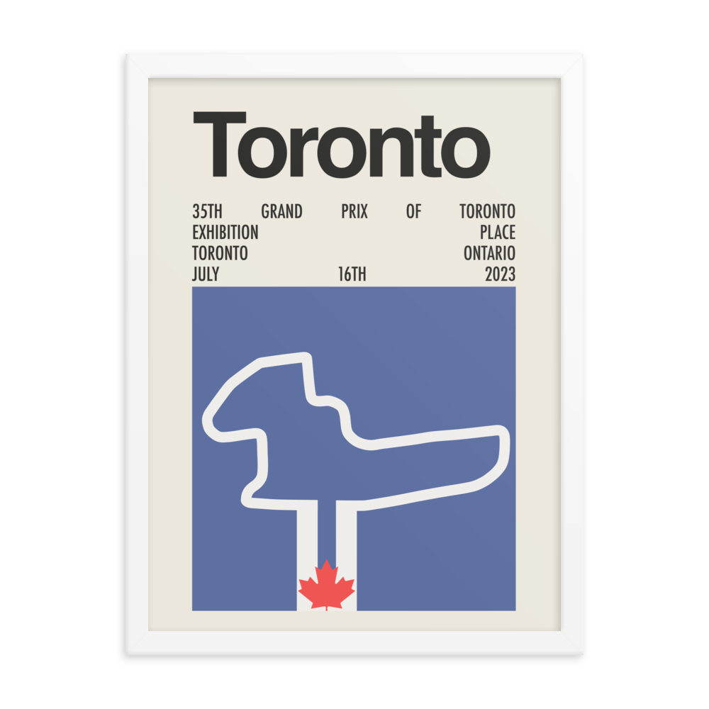 2023 Grand Prix of Toronto Print